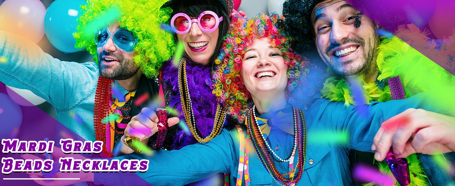 Mardi Gras beads