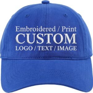 Soft Custom Hat Embroidered/Printed Logo/Text/Image Baseball Cap for Adult