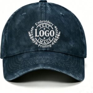 Soft Custom Hat Embroidered & Printed Baseball Cap to Text/Logo/Image Adult
