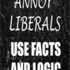 Rogue River Tactical Funny Republican Conservative Metal Tin Sign Wall Decor Man Cave Bar Annoy Liberals