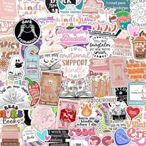120 PCS Smut Romance Book Stickers for Kindle by Puraesla, Holographic Bookish Sticker Pack for Readers Adult Spicy Booktok Vinyl Decals for Laptop IPAD Reader Water Bottle Girls Waterproof 120 PCS Smut Romance Book Stickers for Kindle by Puraesla, Holographic Bookish Sticker Pack for Readers Adult Spicy Booktok Vinyl Decals for Laptop IPAD Reader Water Bottle Girls Waterproof