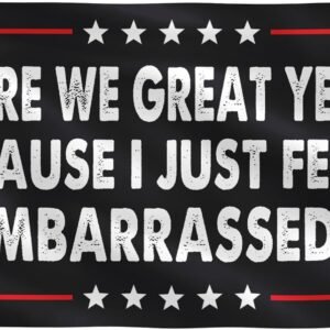Are We Great Yet Flag 3×5 FT Sarcastic Flag rwith